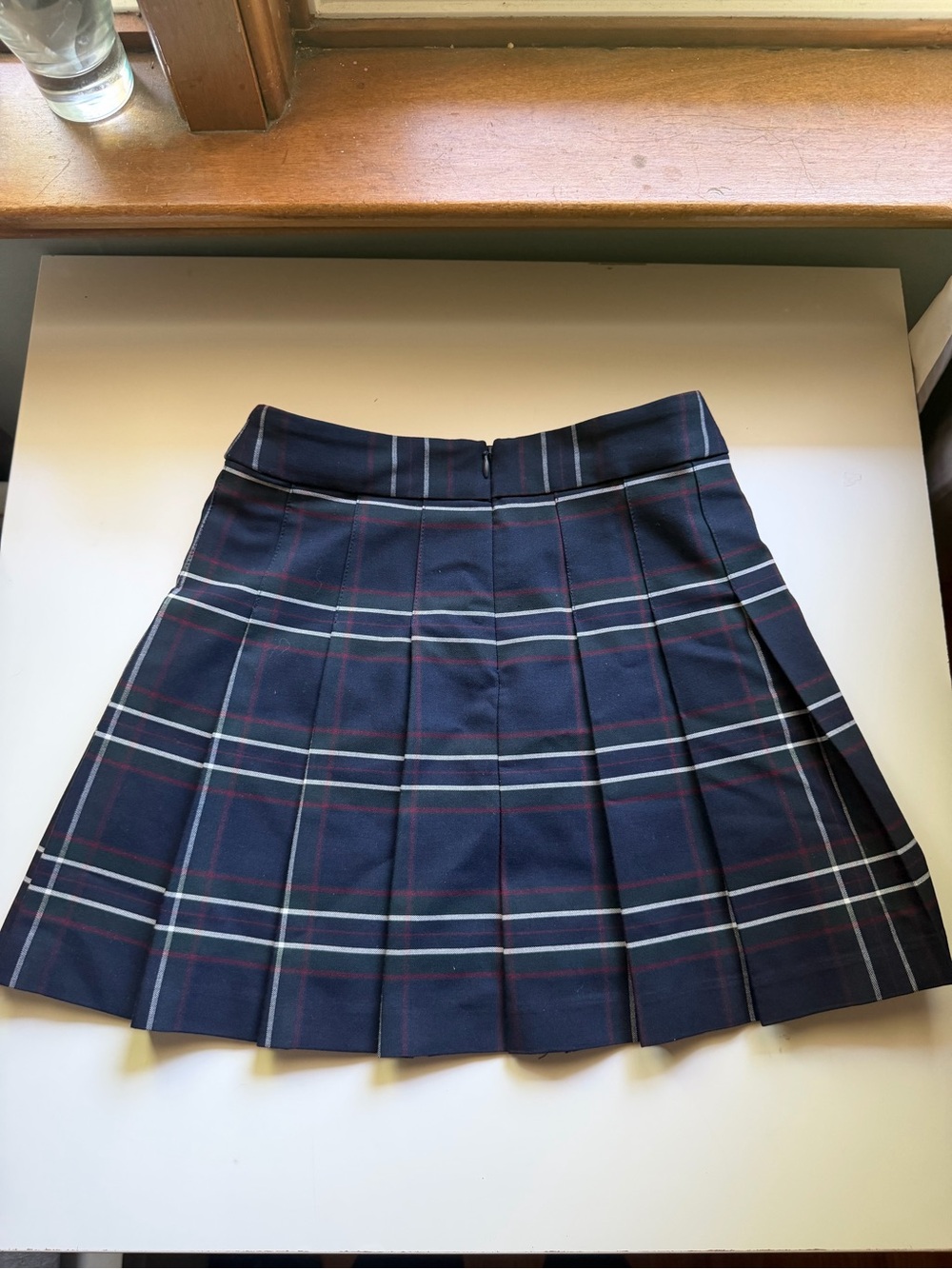Sunday Best Olive Pleated Mini Skirt